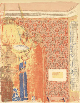Douard Vuillard, Intrieur Aux Tentures Roses, L'Uvre Grav De Vuillard, Lithograph