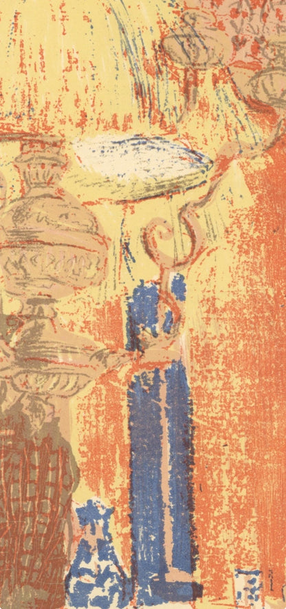 Douard Vuillard, Intrieur Aux Tentures Roses, L'Uvre Grav De Vuillard, Lithograph