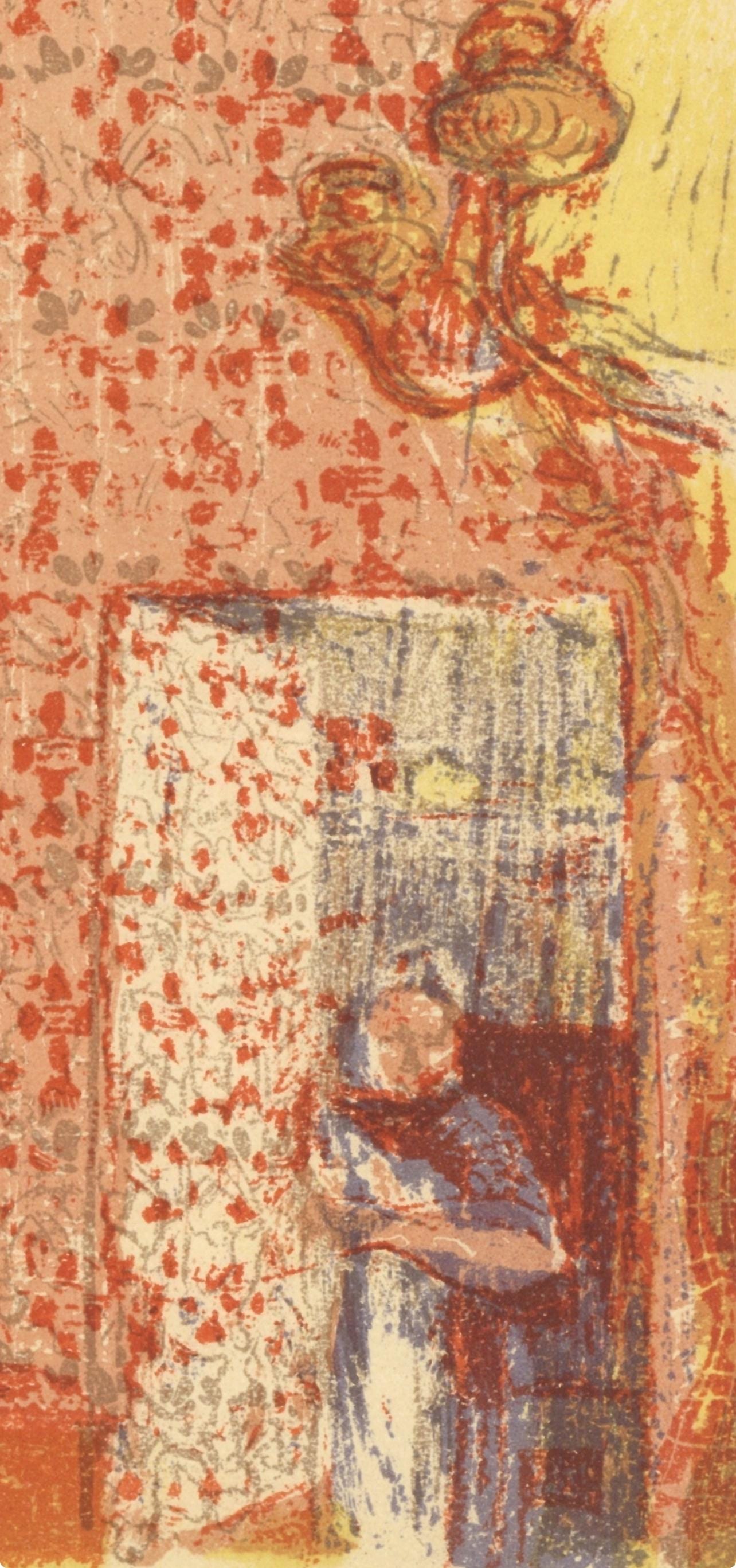 Douard Vuillard, Intrieur Aux Tentures Roses, L'Uvre Grav De Vuillard, Lithograph