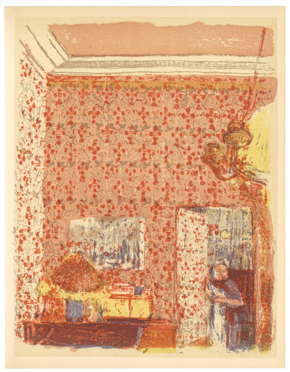 Douard Vuillard, Intrieur Aux Tentures Roses, L'Uvre Grav De Vuillard, Lithograph