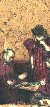 Douard Vuillard, La Partie De Dames, L'Uvre Grav De Vuillard, Lithograph