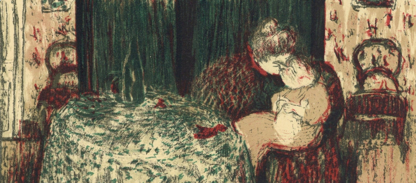 Douard Vuillard, Maternit, L'Uvre Grav De Vuillard, Lithograph
