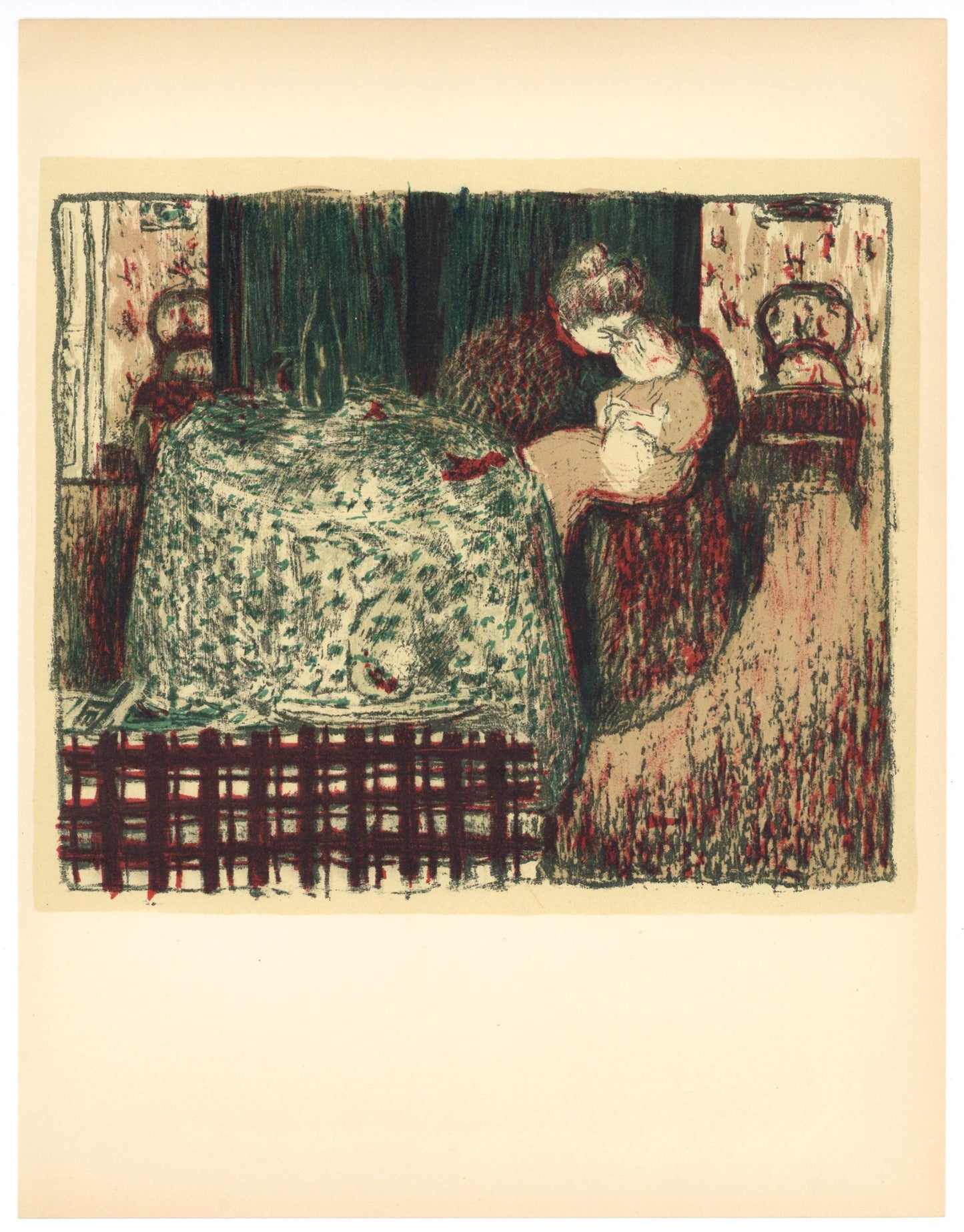 Douard Vuillard, Maternit, L'Uvre Grav De Vuillard, Lithograph