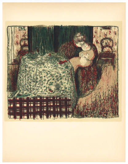 Douard Vuillard, Maternit, L'Uvre Grav De Vuillard, Lithograph