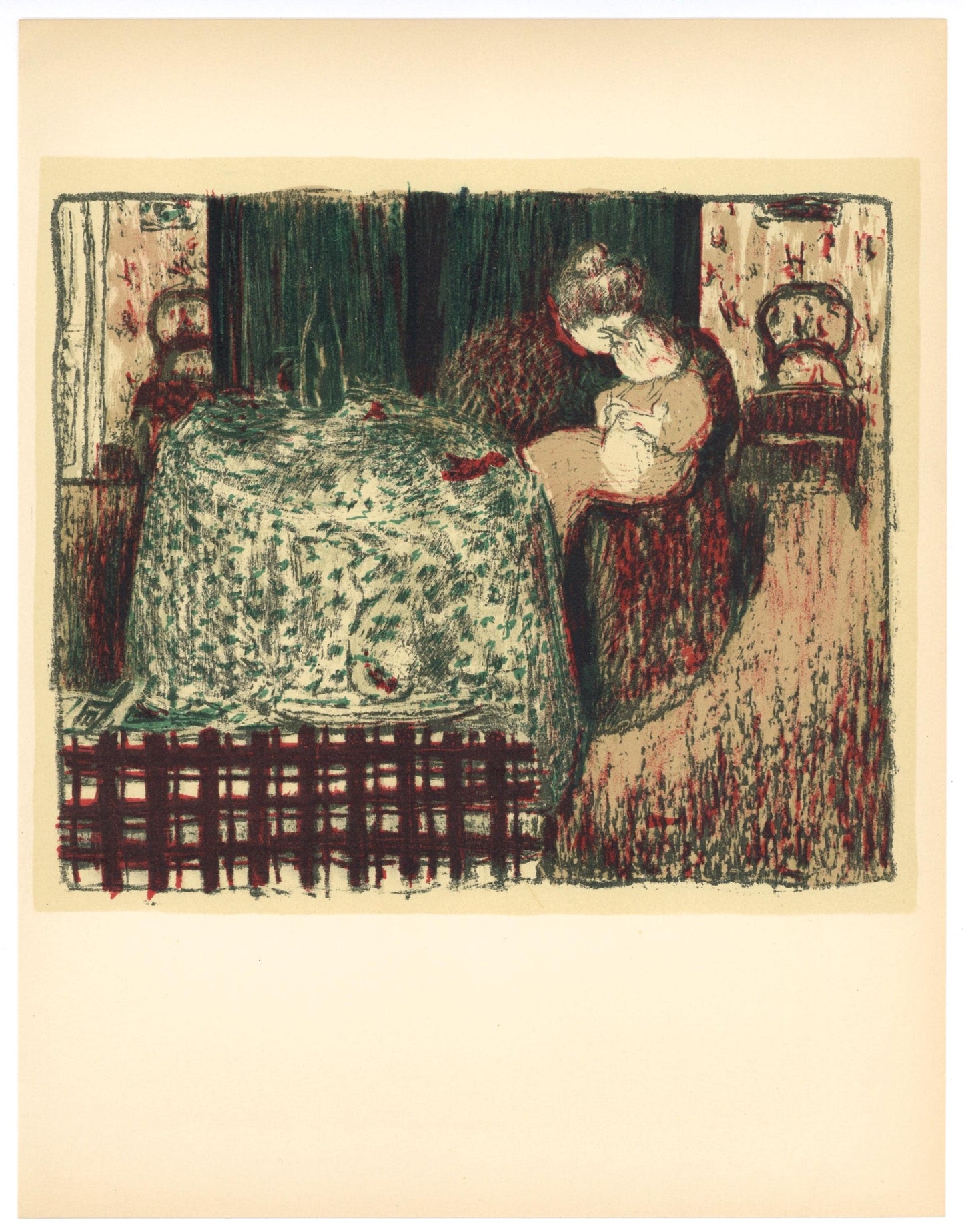 Douard Vuillard, Maternit, L'Uvre Grav De Vuillard, Lithograph