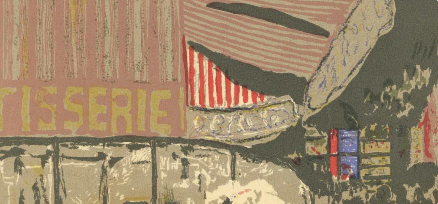 Douard Vuillard, La Ptisserie, L'Uvre Grav De Vuillard, Lithograph