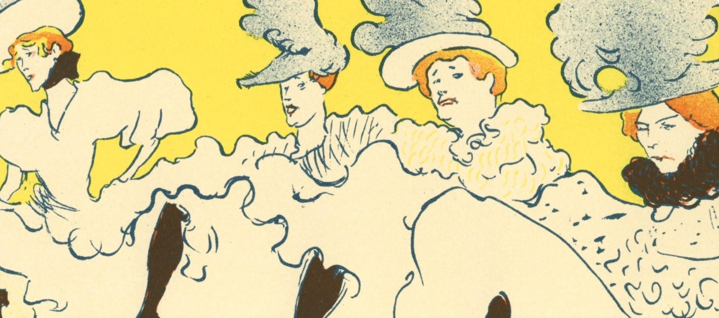 Henri De Toulouse-Lautrec, La Troupe De Mlle Nglantine, Les Affiches De Toulouse-Lautrec, Lithograph