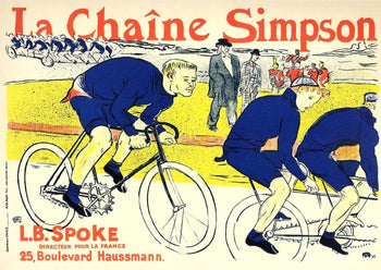 Henri De Toulouse-Lautrec, Le Chaine Simpson, Les Affiches De Toulouse-Lautrec, Lithograph