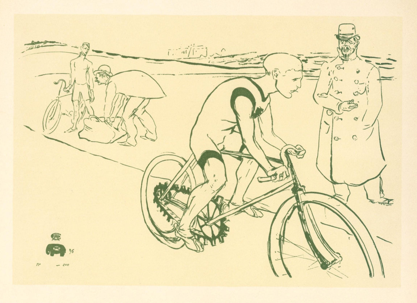 Henri De Toulouse-Lautrec, Cycle Michael, Les Affiches De Toulouse-Lautrec, Lithograph