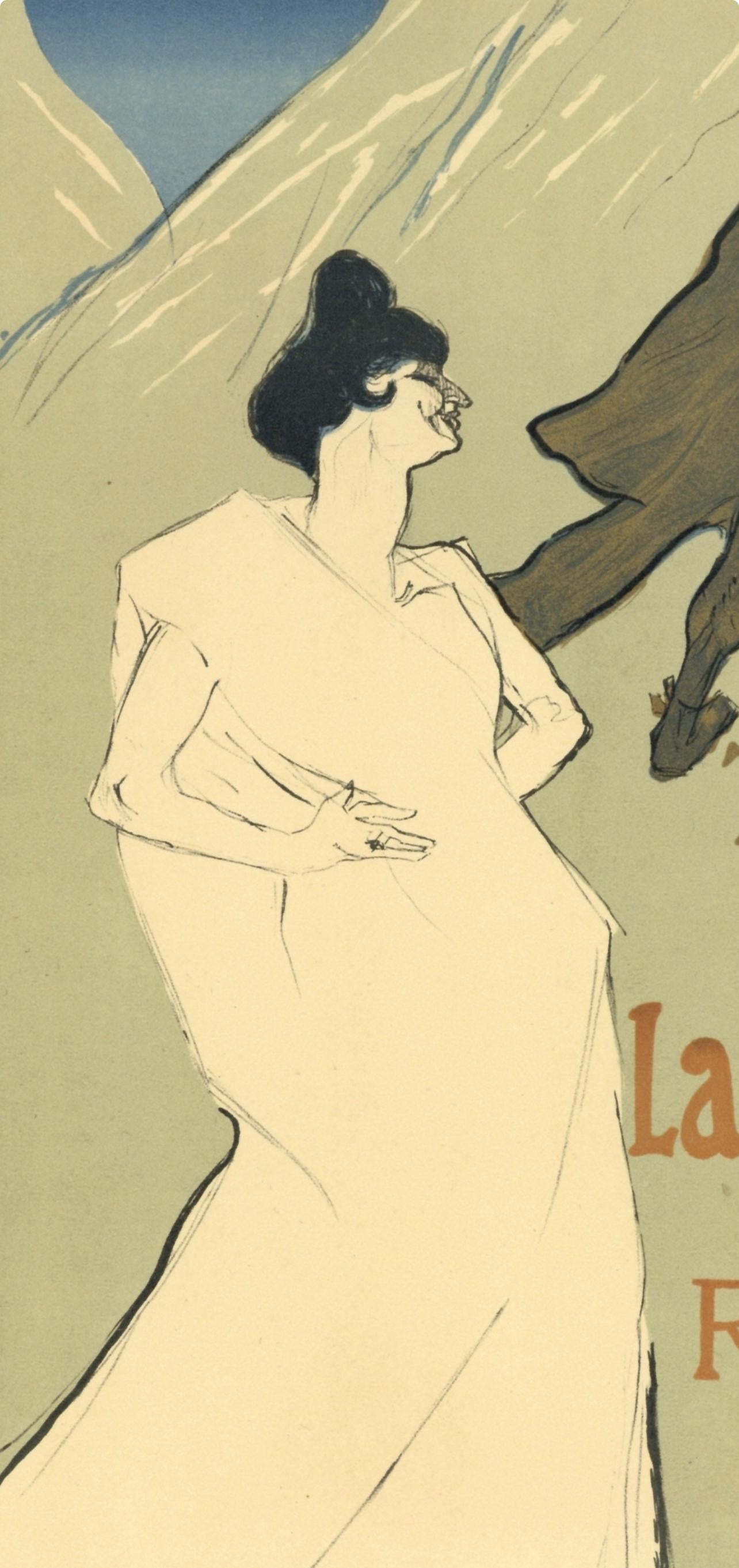 Henri De Toulouse-Lautrec, La Gitane, Les Affiches De Toulouse-Lautrec, Lithograph