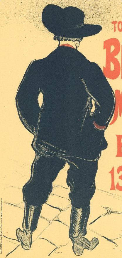 Henri De Toulouse-Lautrec, Bruant Au Mirliton, Les Affiches De Toulouse-Lautrec, Lithograph