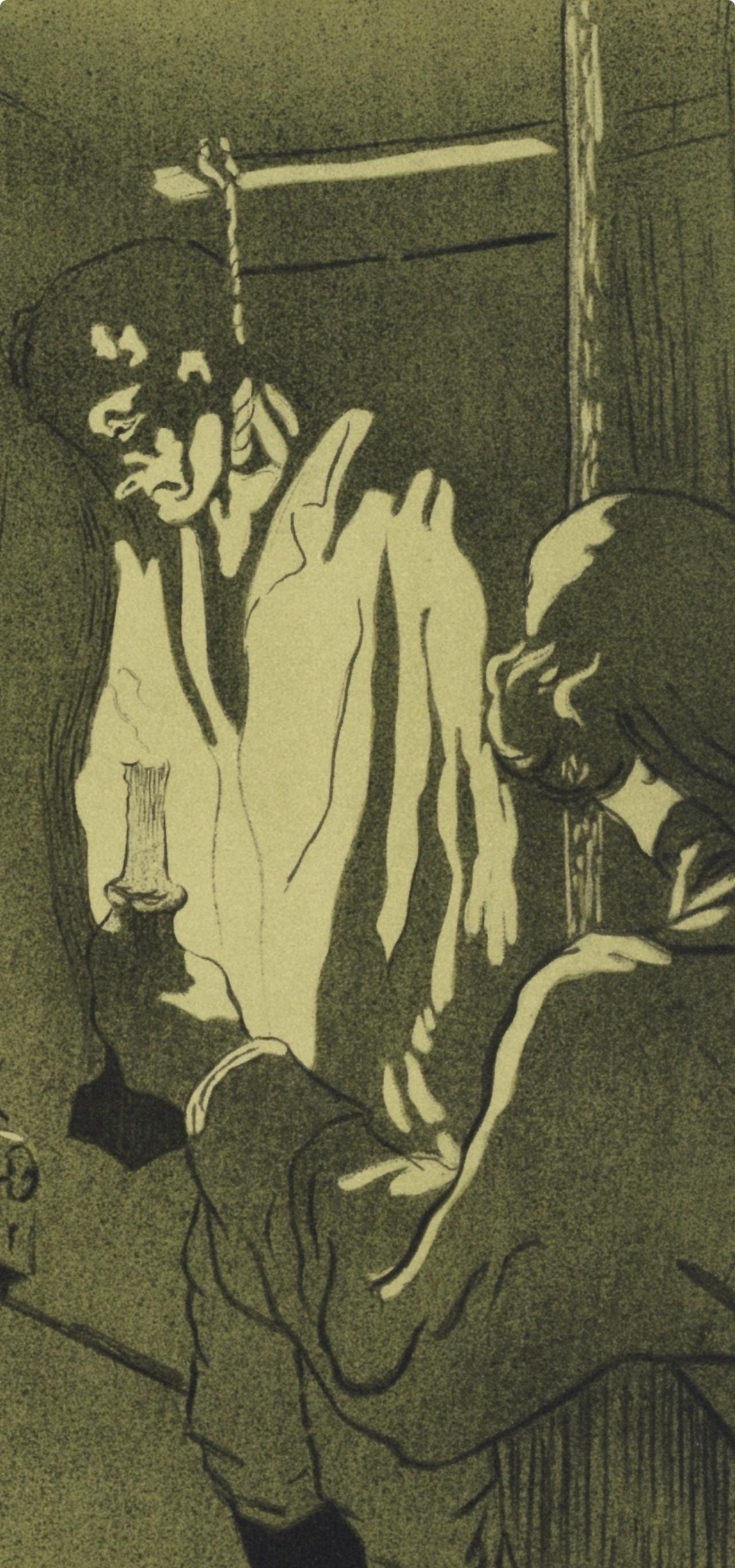 Henri De Toulouse-Lautrec, Le Pendu, Les Affiches De Toulouse-Lautrec, Lithograph