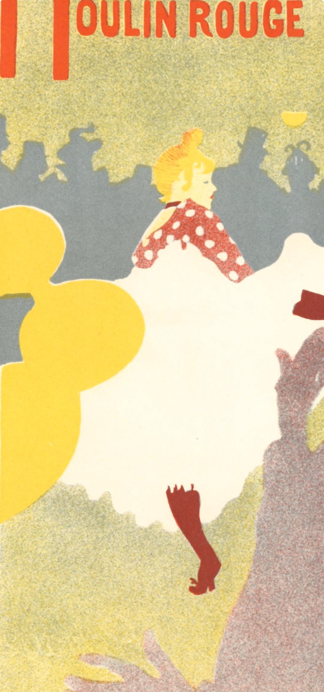 Henri De Toulouse-Lautrec, Moulin Rouge, La Goulue, Dcomposition, Les Affiches De Toulouse-Lautrec,