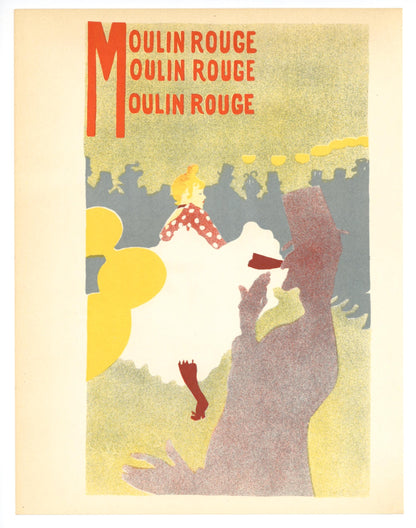 Henri De Toulouse-Lautrec, Moulin Rouge, La Goulue, Dcomposition, Les Affiches De Toulouse-Lautrec,