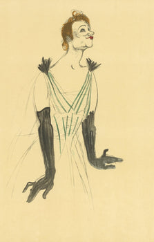 Henri De Toulouse-Lautrec, Yvette Guilbert, Les Affiches De Toulouse-Lautrec, Lithograph