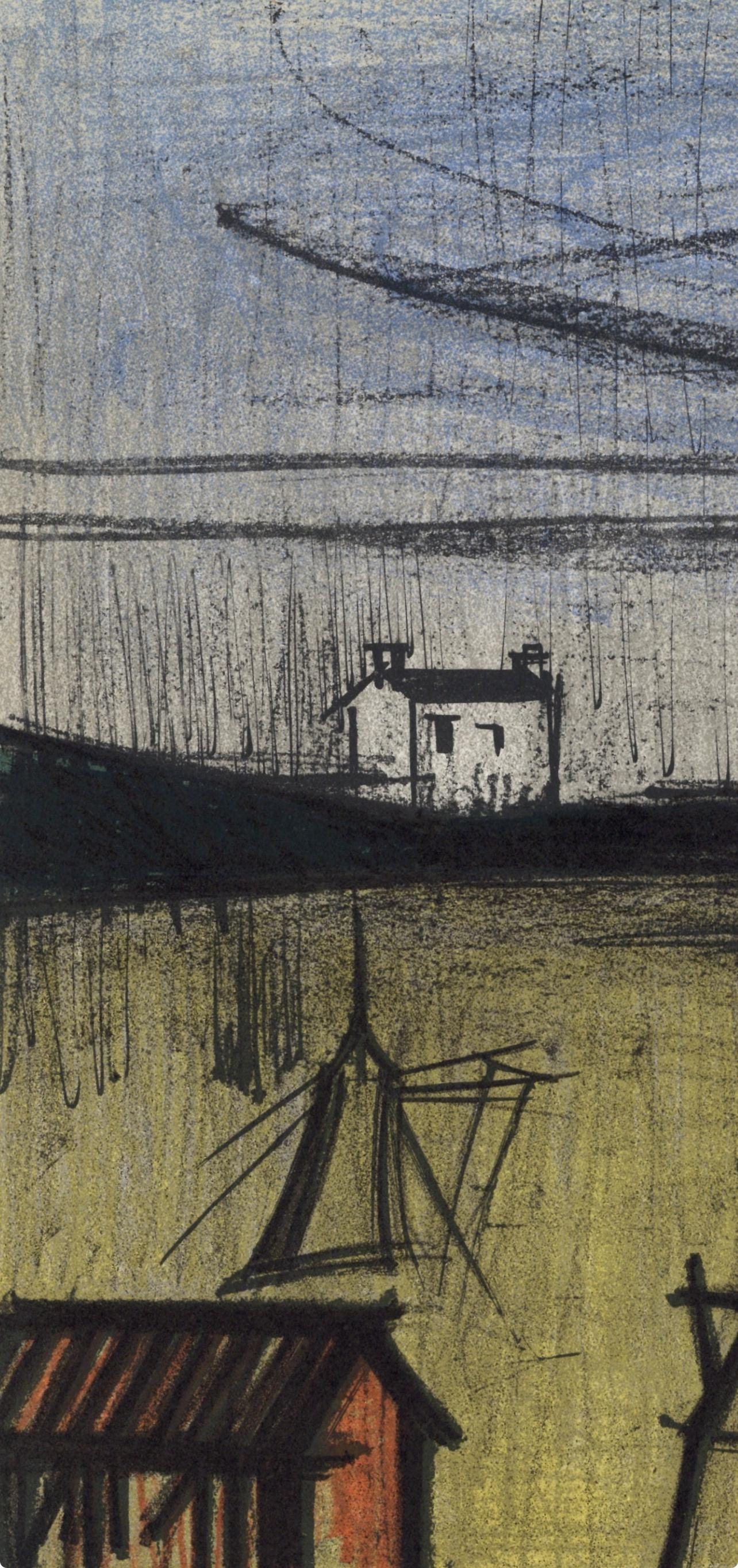 Bernard Buffet, La Petite Plage, Lithographs 1952-1966, Lithograph