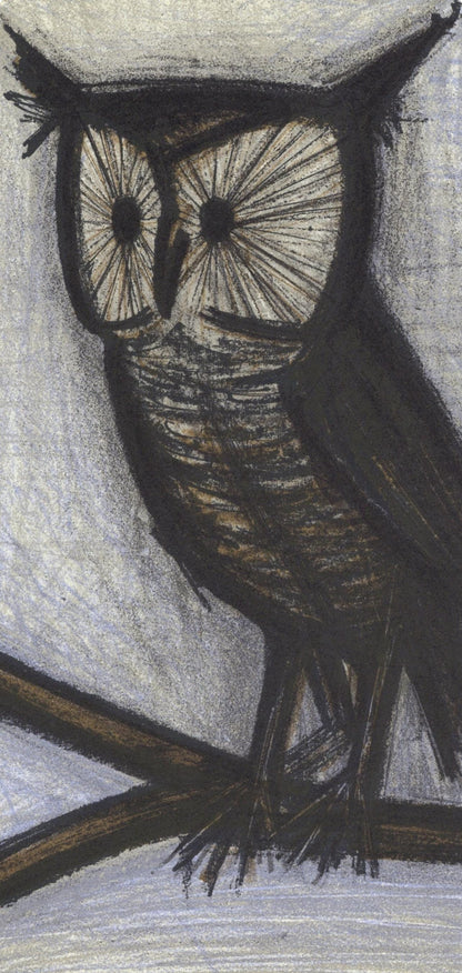 Bernard Buffet, Le Petit Hibou, Lithographs 1952-1966, Lithograph