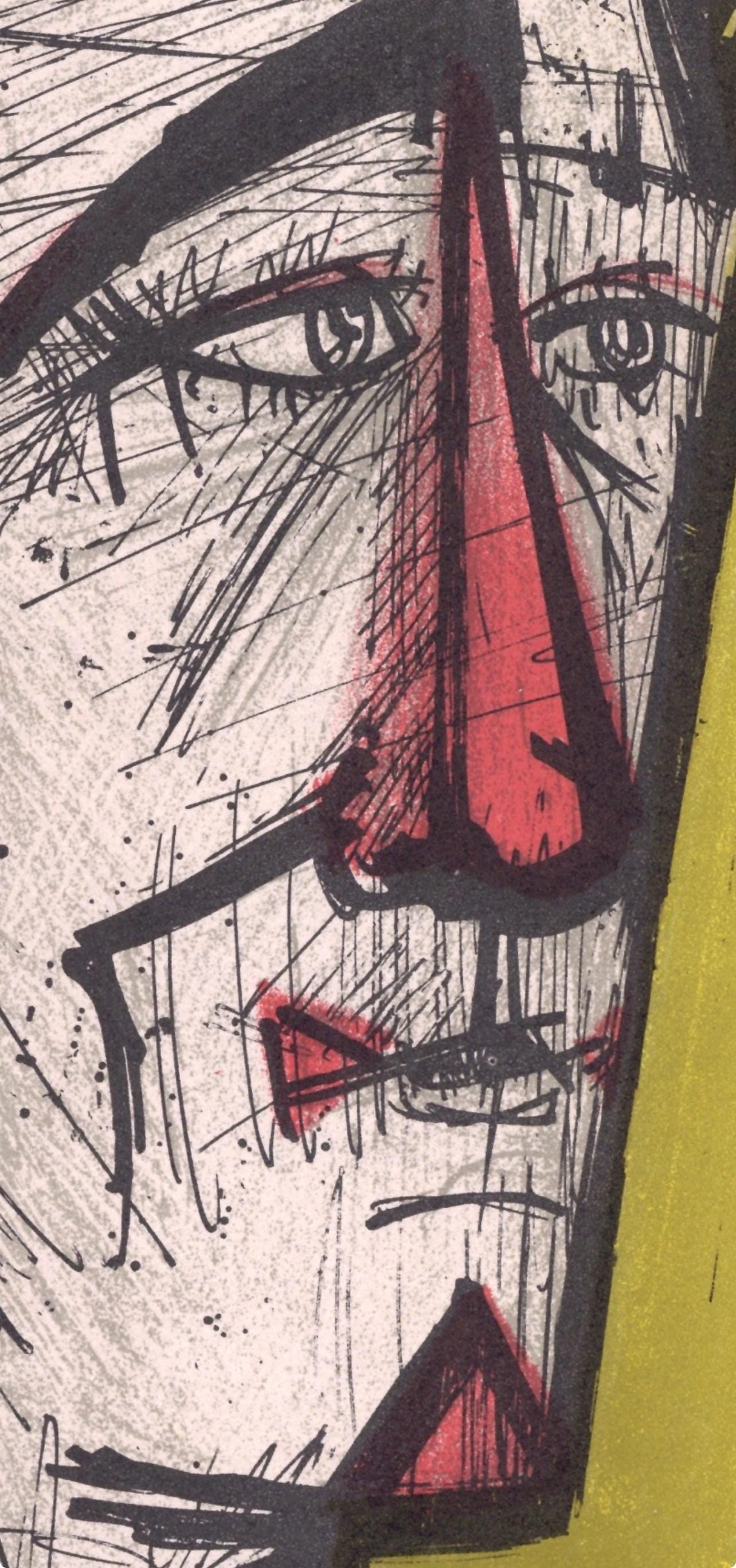 Bernard Buffet, Le Clown Jojo, Lithographs 1952-1966, Lithograph