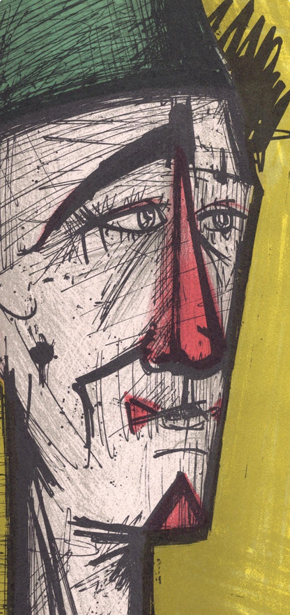 Bernard Buffet, Le Clown Jojo, Lithographs 1952-1966, Lithograph
