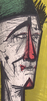 Bernard Buffet, Le Clown Jojo, Lithographs 1952-1966, Lithograph