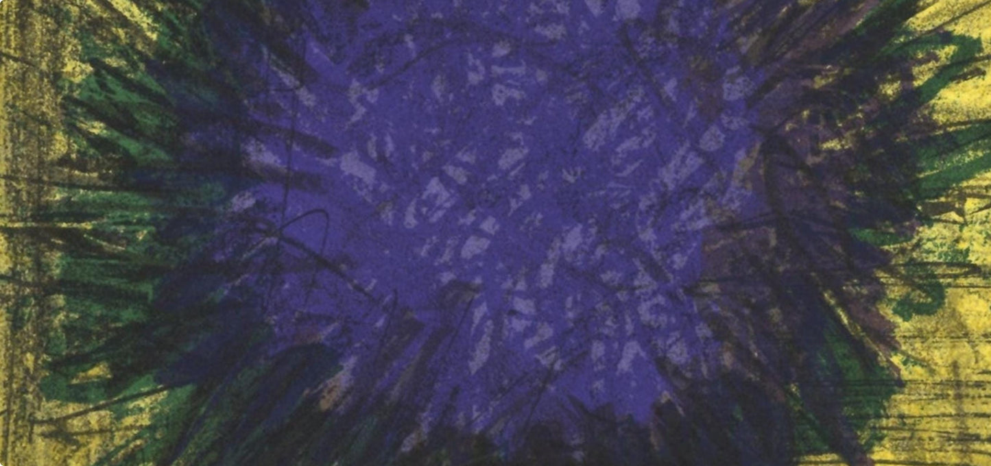 Bernard Buffet, Le Bouquet Violet, Lithographs 1952-1966, Lithograph