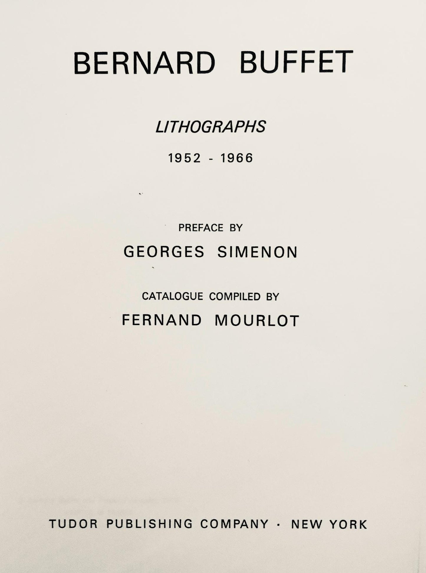 Bernard Buffet, Nature Morte Aux Fruits, Lithographs 1952-1966, Lithograph