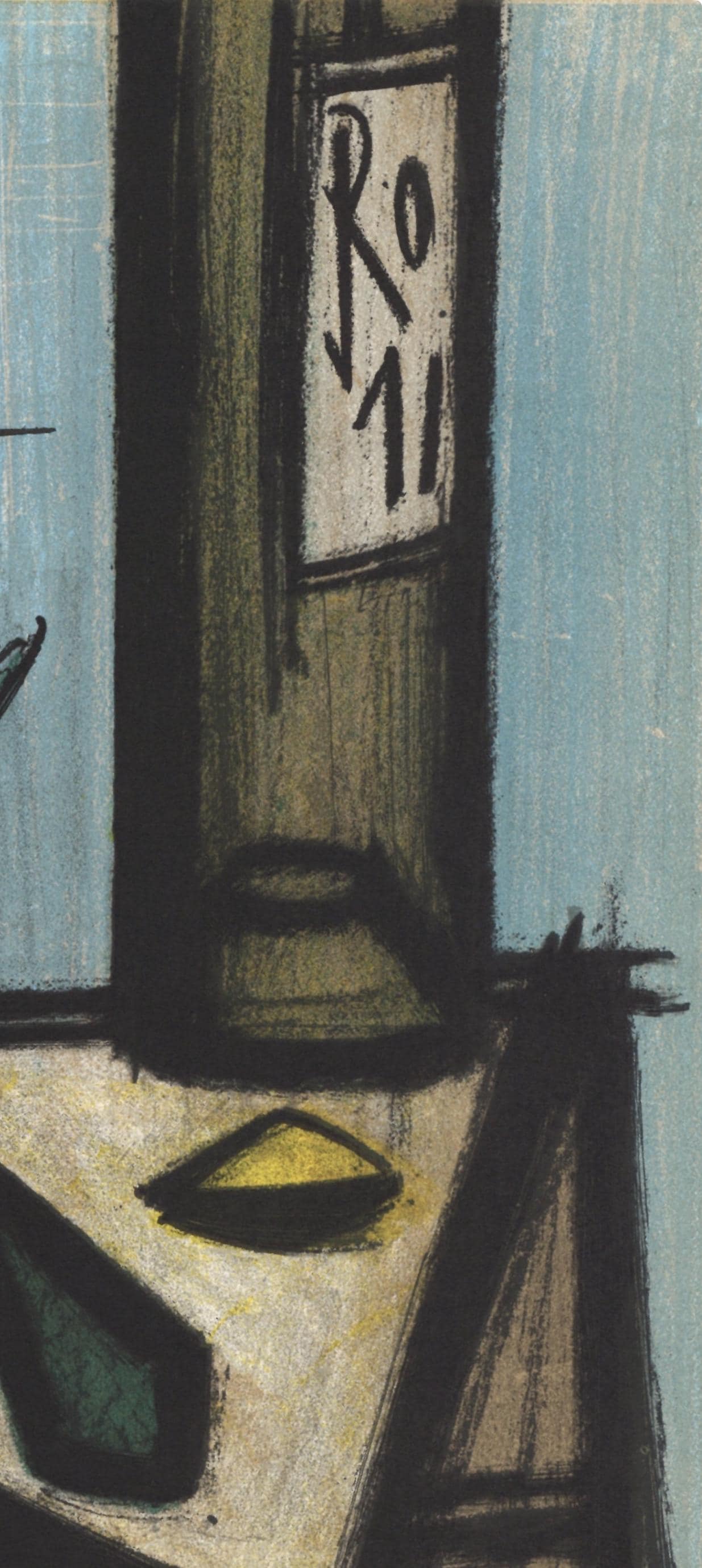 Bernard Buffet, Nature Morte A La Bouteille, Lithographs 1952-1966, Lithograph