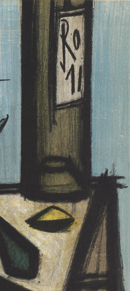 Bernard Buffet, Nature Morte A La Bouteille, Lithographs 1952-1966, Lithograph