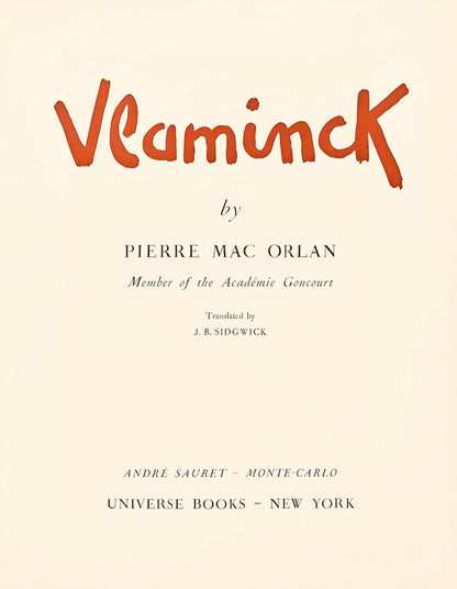 Maurice De Vlaminck, Portrait De Madeleine, Vlaminck, Lithograph
