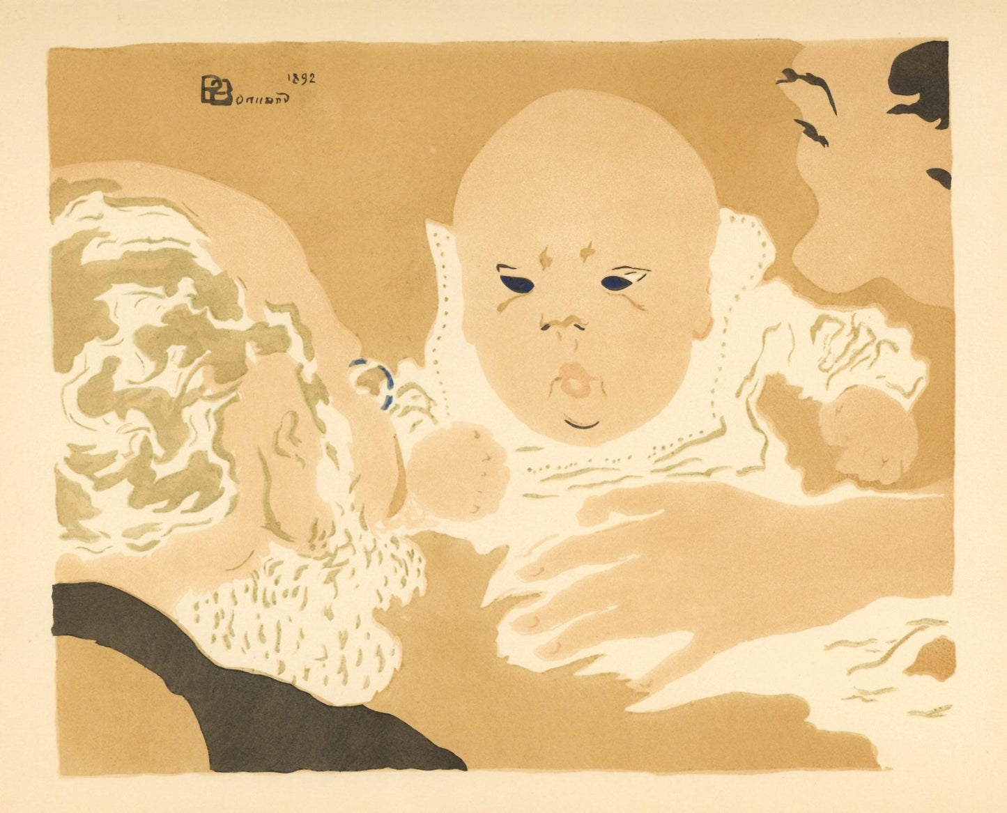 Pierre Bonnard, Scne De Famille I, Bonnard Lithographe, Lithograph