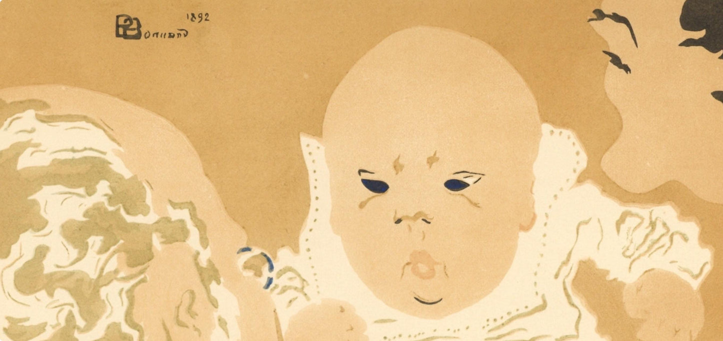 Pierre Bonnard, Scne De Famille I, Bonnard Lithographe, Lithograph