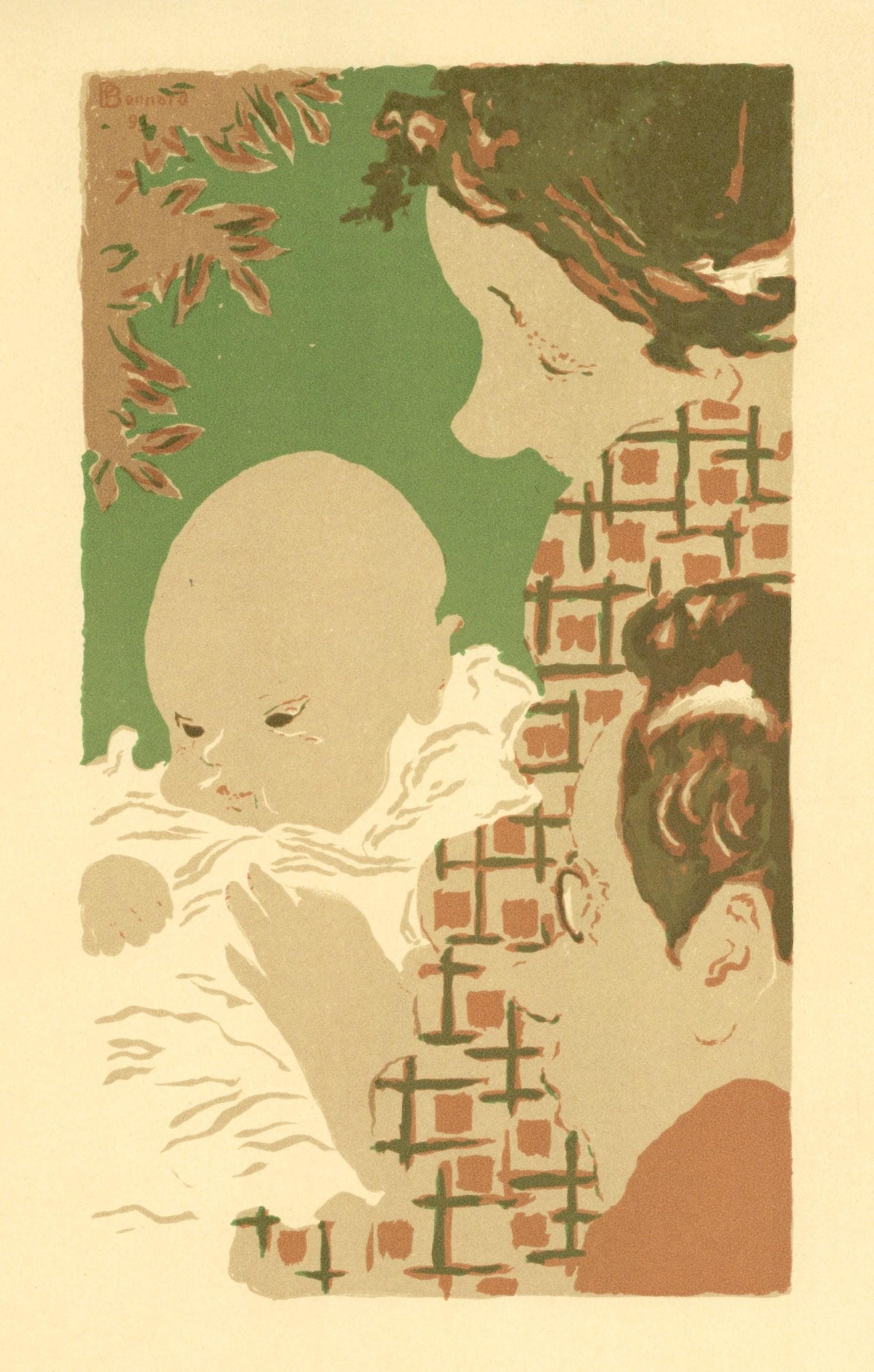 Pierre Bonnard, Scne De Famille Ii, Bonnard Lithographe, Lithograph