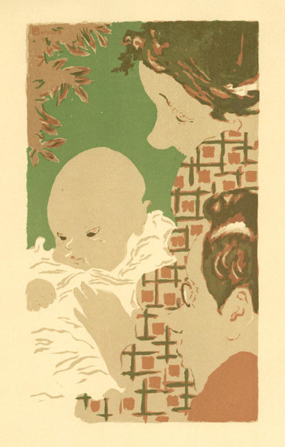 Pierre Bonnard, Scne De Famille Ii, Bonnard Lithographe, Lithograph
