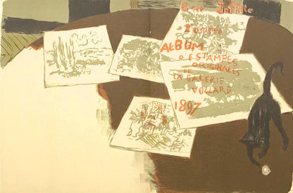 Pierre Bonnard, Couverture, Bonnard Lithographe, Lithograph