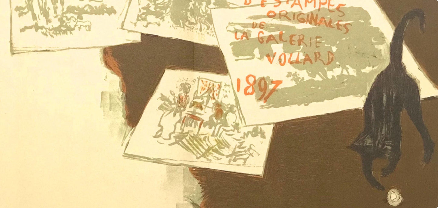 Pierre Bonnard, Couverture, Bonnard Lithographe, Lithograph