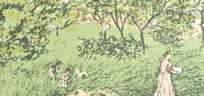 Pierre Bonnard, Le Verger, Bonnard Lithographe, Lithograph