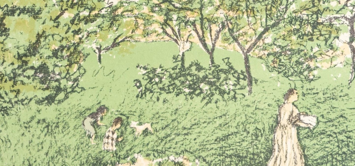 Pierre Bonnard, Le Verger, Bonnard Lithographe, Lithograph