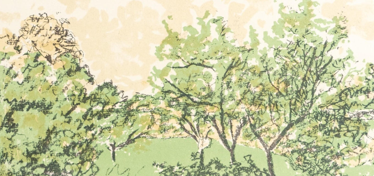 Pierre Bonnard, Le Verger, Bonnard Lithographe, Lithograph