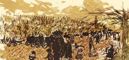 Pierre Bonnard, Avenue Du Bois, Bonnard Lithographe, Lithograph