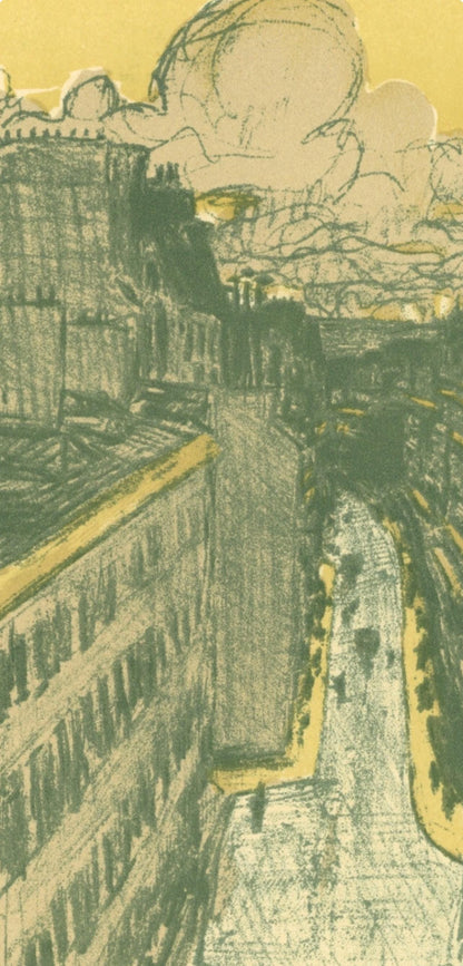 Pierre Bonnard, Rue Vue Den Haut, Bonnard Lithographe, Lithograph