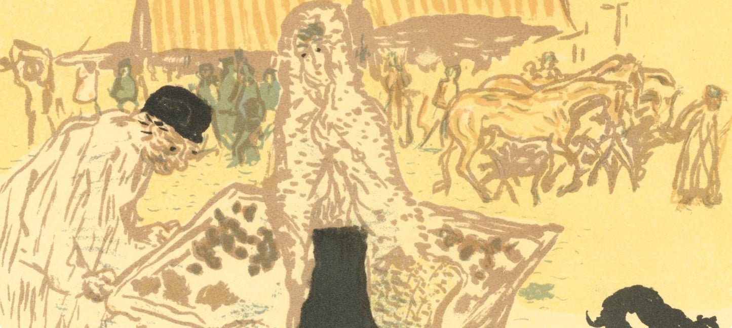 Pierre Bonnard, Marchand Des Quatre-Saisons, Bonnard Lithographe, Lithograph