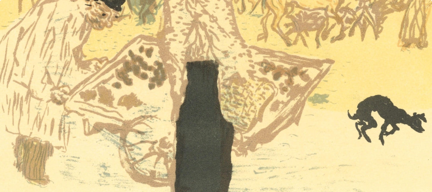 Pierre Bonnard, Marchand Des Quatre-Saisons, Bonnard Lithographe, Lithograph