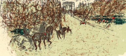Pierre Bonnard, Arc De Triomphe, Bonnard Lithographe, Lithograph