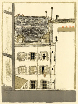 Pierre Bonnard, Maison Dans La Cour, Bonnard Lithographe, Lithograph