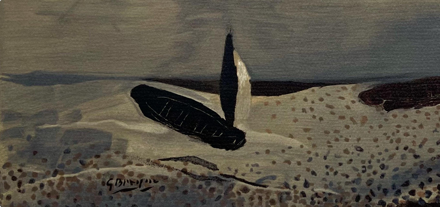 Georges Braque, Marine, Varengeville, Lithograph