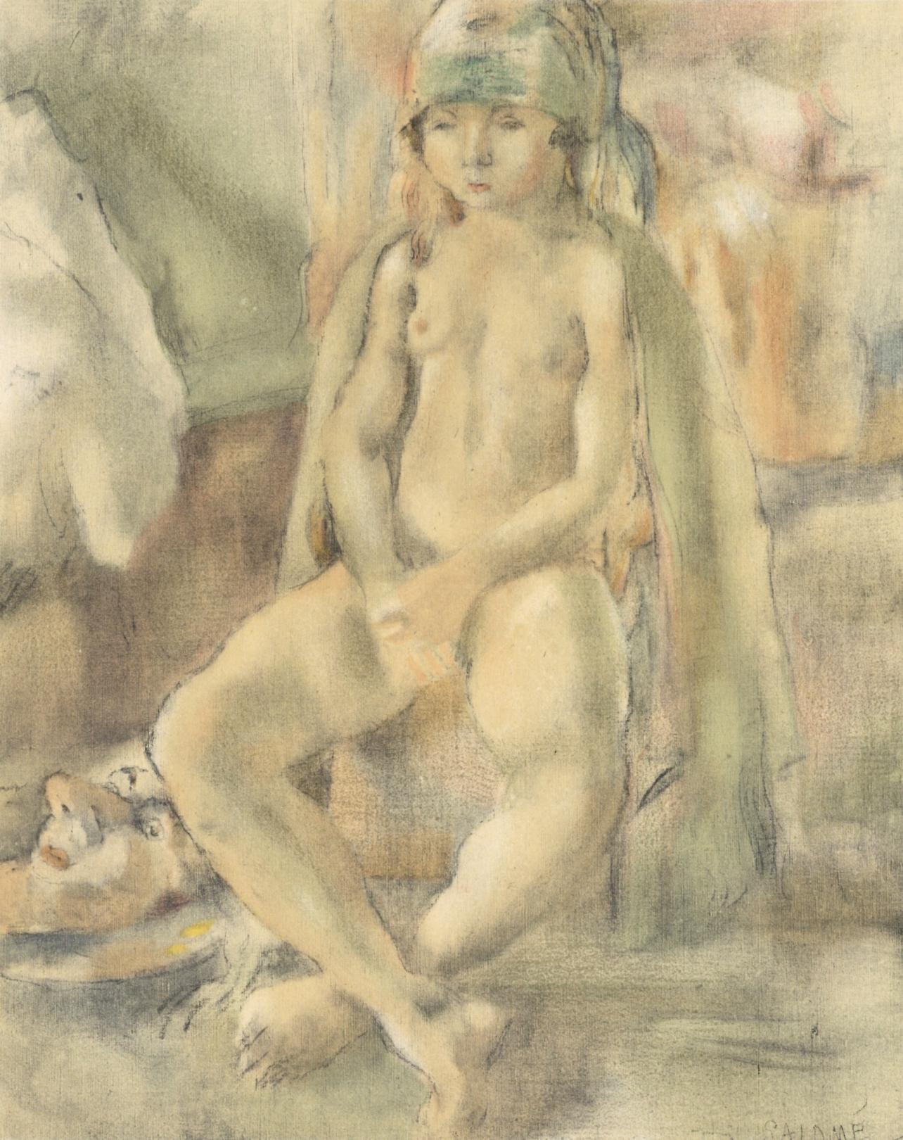 Jules Pascin, Salom, Pascin, Lithograph