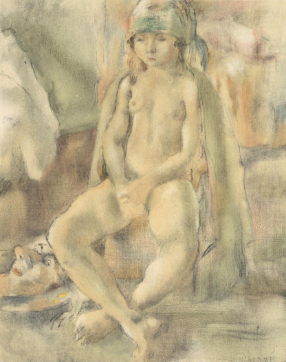 Jules Pascin, Salom, Pascin, Lithograph