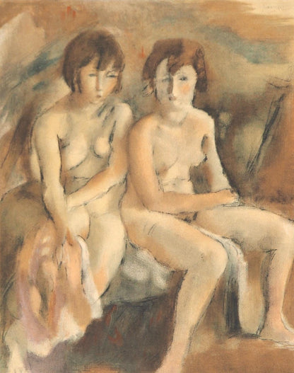 Jules Pascin, Deux Nus, Pascin, Lithograph