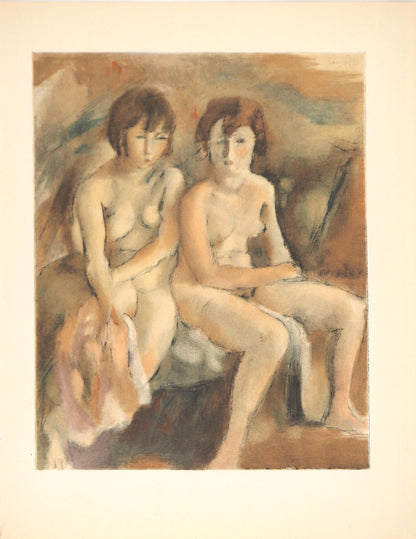 Jules Pascin, Deux Nus, Pascin, Lithograph