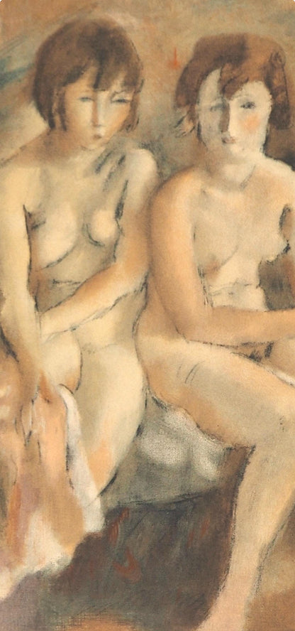 Jules Pascin, Deux Nus, Pascin, Lithograph